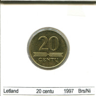 20 CENTU 1997 LITAUEN LITHUANIA Münze #AS693.D.A - Litouwen