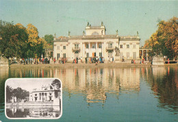 POLOGNE - Warszawa - Palac W Lazienkach (XVIII W Proj Merlini) - Podpalony Przez Hilerowcow Po - Animé - Carte Postale - Poland