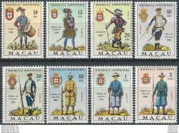 1966 Macao Uniformi 8v. MNH Yvert N. 403/410 - Otros & Sin Clasificación