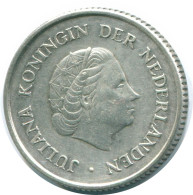 1/4 GULDEN 1967 ANTILLAS NEERLANDESAS PLATA Colonial Moneda #NL11468.4.E.A - Antille Olandesi