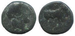 HORSE Antike Authentische Original GRIECHISCHE Münze 1.2g/11mm #SAV1215.11.D.A - Greek