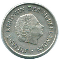 1/4 GULDEN 1960 NIEDERLÄNDISCHE ANTILLEN SILBER Koloniale Münze #NL11024.4.D.A - Antilles Néerlandaises