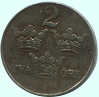 2 ORE 1918 SWEDEN Coin #AC740.2.U.A - Schweden