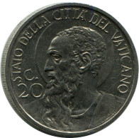 20 CENTESIMI 1934 VATICANO VATICAN Moneda Pius XI (1922-1939) #AH334.16.E.A - Vaticano (Ciudad Del)