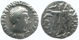 BAKTRIA APOLLODOTOS II SOTER PHILOPATOR MEGAS AR DRACHM 2.2g/17mm #AA350.40.E.A - Griechische Münzen