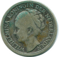 1/4 GULDEN 1944 CURACAO Netherlands SILVER Colonial Coin #NL10632.4.U.A - Curacao