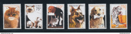 2001 Antille Olandesi - Cani E Gatti - Catalogo Yvert N. 1258-63 - 6 Valori - MNH** - Altri & Non Classificati