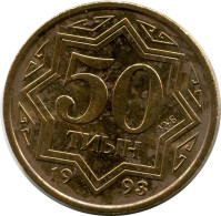 50 TIYN 1993 KASACHSTAN KAZAKHSTAN UNC Münze #5 #M10196.D.A - Kasachstan