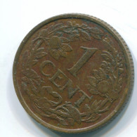 1 CENT 1967 NETHERLANDS ANTILLES Bronze Fish Colonial Coin #S11151.U.A - Antillas Neerlandesas