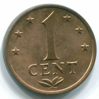 1 CENT 1977 ANTILLES NÉERLANDAISES Bronze Colonial Pièce #S10715.F.A - Antilles Néerlandaises