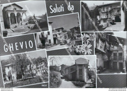 Au334 Cartolina Saluti Da Ghevio Provincia Di Novara - Novara