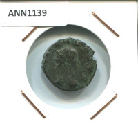 GALLIENUS ROME GALLIENVS ON AVERAGE ABVNDANTIA ON... 2.3g/19m #ANN1139.15.D.A - The Military Crisis (235 AD To 284 AD)