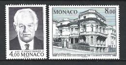 Timbre De Monaco Neuf ** N 1591 + 1593 - Unused Stamps