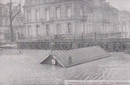 La Gare Des Invalides : Vue Extérieure, Inondations En Janvier 1910 - (7-ème Arrondissement) - Pariser Métro, Bahnhöfe