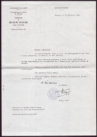 Lettre à En-tête " Commune De Boynes " 1990 - Zonder Classificatie