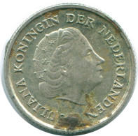 1/10 GULDEN 1963 NIEDERLÄNDISCHE ANTILLEN SILBER Koloniale Münze #NL12644.3.D.A - Antillas Neerlandesas