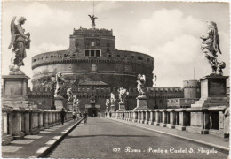 1961 Roma Ponte E Castel S.Angelo - Castel Sant'Angelo