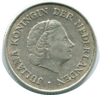 1/4 GULDEN 1962 NIEDERLÄNDISCHE ANTILLEN SILBER Koloniale Münze #NL11118.4.D.A - Nederlandse Antillen