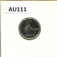 1 FRANC 1995 FRENCH Text BELGIUM Coin #AU111.U.A - 1 Franc