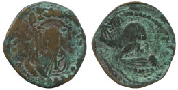 CONSTANTINE X AE FOLLIS CONSTANTINOPLE 3.7g/28mm BYZANTIN Pièce #SAV1020.10.F.A - Byzantinische Münzen