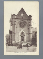 CPA - 38 - Voreppe - L'Eglise - Animée - Circulée - Voreppe