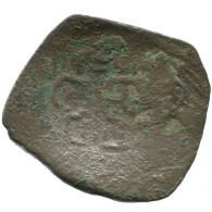 Authentic Original Ancient BYZANTINE EMPIRE Trachy Coin 0.9g/19mm #AG657.4.U.A - Byzantium