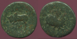 BULL Antike Authentische Original GRIECHISCHE Münze 2.2g/14mm #ANT1457.9.D.A - Griegas