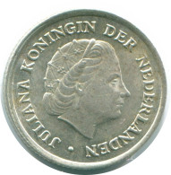 1/10 GULDEN 1970 ANTILLES NÉERLANDAISES ARGENT Colonial Pièce #NL12996.3.F.A - Netherlands Antilles