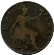 PENNY 1903 UK GRANDE-BRETAGNE GREAT BRITAIN Pièce #AZ753.F.A - D. 1 Penny