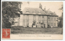 La Queue Lez Yvelines Le Château Très Rare    1908    N° - Altri & Non Classificati