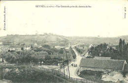 78  BEYNES - VUE GENERALE PRISE DU CHEMIN DE FER (ref 9169) - Beynes