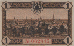 1 MARK 1918 Stadt Mühlhausen Thuringia UNC DEUTSCHLAND Notgeld Banknote #PI078 - [11] Emissioni Locali
