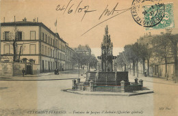 63 - CLERMONT FERRAND - FONTAINE DE JACQUES D'AMBOISE - Clermont Ferrand