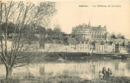 36 - AMBOISE - LE CHÂTEAU ET LA LOIRE - Amboise