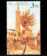 Thailand Stamp 2009 Candle Processing Festival 3 Baht - Used - Thaïlande