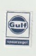 Spaarzegel Tankstation GULF Nederland (NL) - Seals Of Generality