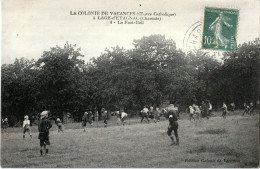 16. CHARENTE - L'AGE D'ETAGNAC. Colonie De Vacances De LIMOGES (Œuvre Catholique). 4. Le Foot-Ball - Andere & Zonder Classificatie