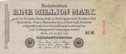 1 MILLION MARK 1923 Stadt BERLIN DEUTSCHLAND Papiergeld Banknote #PK802 - [11] Local Banknote Issues