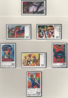 BRD  798-799, 815-817, 822-823, Gestempelt, Gemälde, 1974 - Used Stamps