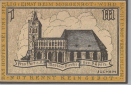 1 MARK Stadt FRANKFURT AN DER ODER Brandenburg UNC DEUTSCHLAND Notgeld #PI562 - [11] Local Banknote Issues