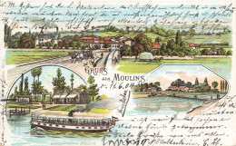 Gruss Aus Moulins * 1904 * Moulins Les Metz * CPA Litho - Andere & Zonder Classificatie