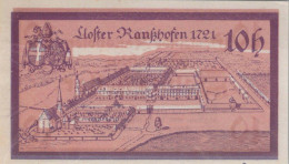 10 HELLER 1920 Stadt RANSHOFEN Oberösterreich Österreich Notgeld Banknote #PE570 - Lokale Ausgaben