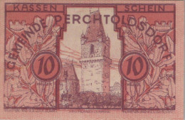 10 HELLER 1920 Stadt PERCHTOLDSDORF Niedrigeren Österreich Notgeld #PE417 - [11] Lokale Uitgaven