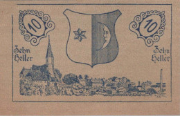 10 HELLER 1920 Stadt MATTIGHOFEN Oberösterreich Österreich Notgeld #PI316 - Lokale Ausgaben