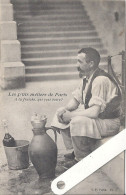 75.Paris, Les P'tits Métiers De Paris,(V.P 8.) Eugène  Arget, à La Fraiche, Qui Veut Boire , D5131 - Straßenhandel Und Kleingewerbe