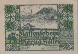 10 HELLER 1920 Stadt HAINBURG AN DER DONAU Niedrigeren Österreich #PD608 - [11] Emissioni Locali