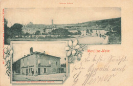 Moulins Lès Metz * 1902 * Gruss Moulins Metz * CPA * Restauration Zum Bahnhof - Andere & Zonder Classificatie