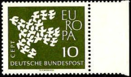 RFA Poste N** Yv: 239/240 Europa Cept 19 Colombes Bord De Feuille - Unused Stamps