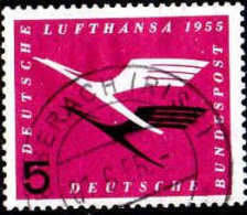 RFA Poste Obl Yv:  81/84 Réouverture De La Lufthansa - Gebraucht