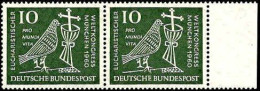 RFA Poste N** Yv: 203/204 37.Congrès Eucharistique National München Bord De Feuille Paire - Ongebruikt